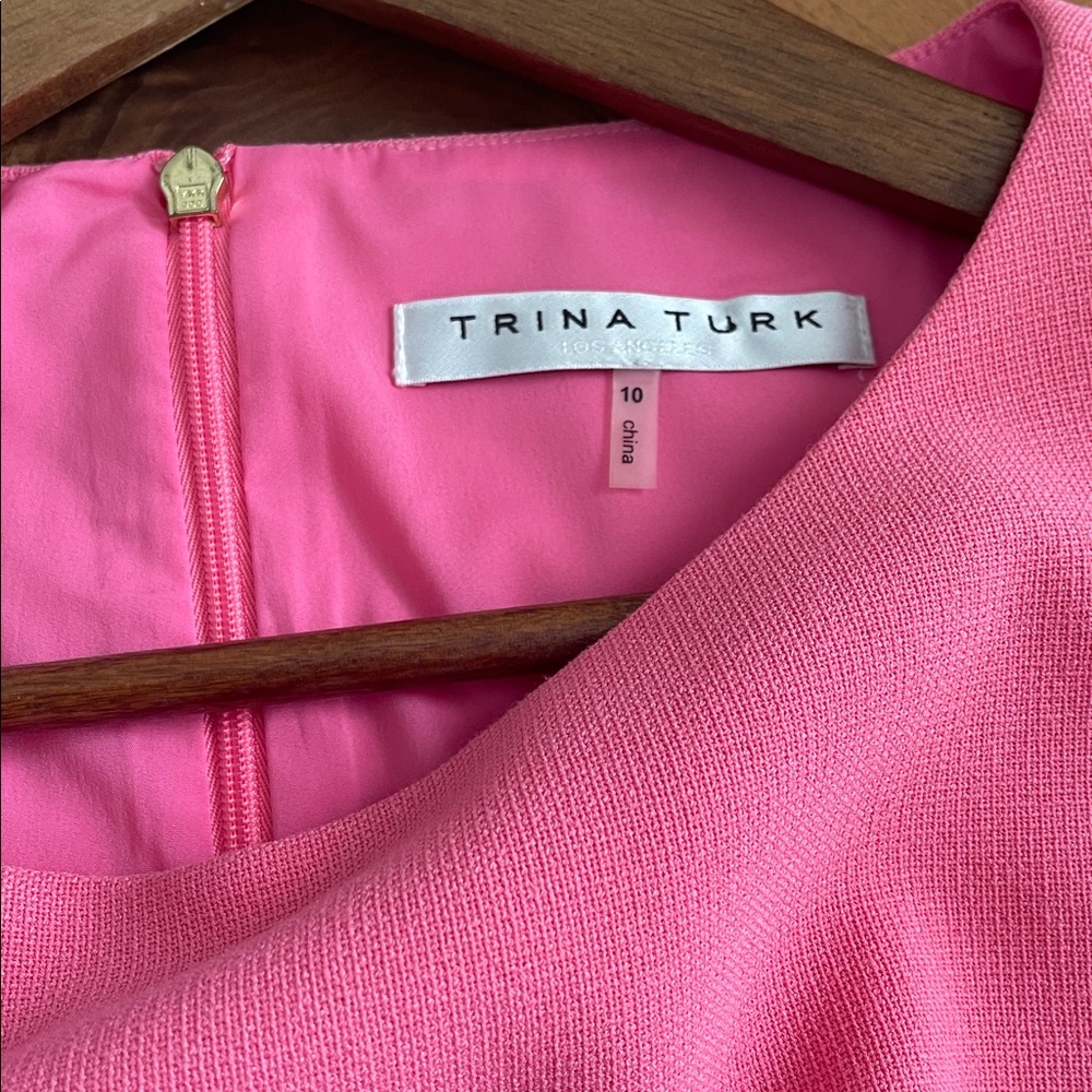 Trina Turk Vibrant Pink Mini Dress - Picture 5 of 8